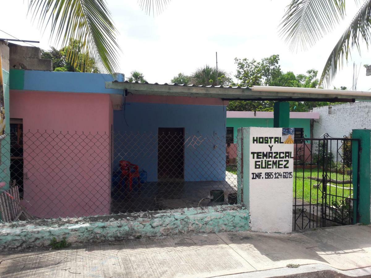 Hostal Y Temazcal Guemez Chichén-Itzá Exteriör bild
